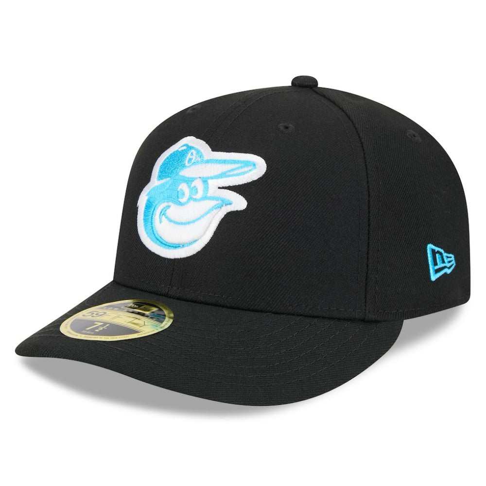 Black Baltimore Orioles New Era 2024 Father's Day Low Profile 59FIFTY Fitted Hat