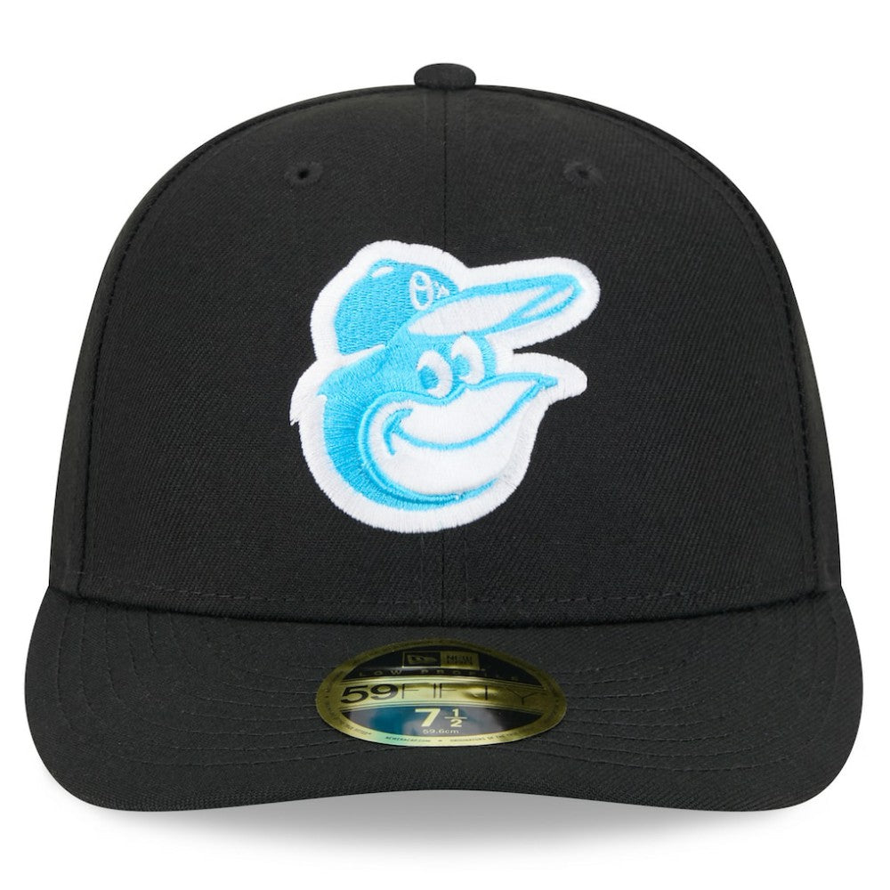 Black Baltimore Orioles New Era 2024 Father's Day Low Profile 59FIFTY Fitted Hat