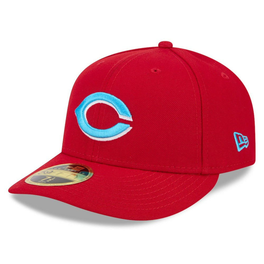 Red Cincinnati Reds New Era 2024 Father's Day Low Profile 59FIFTY Fitted Hat