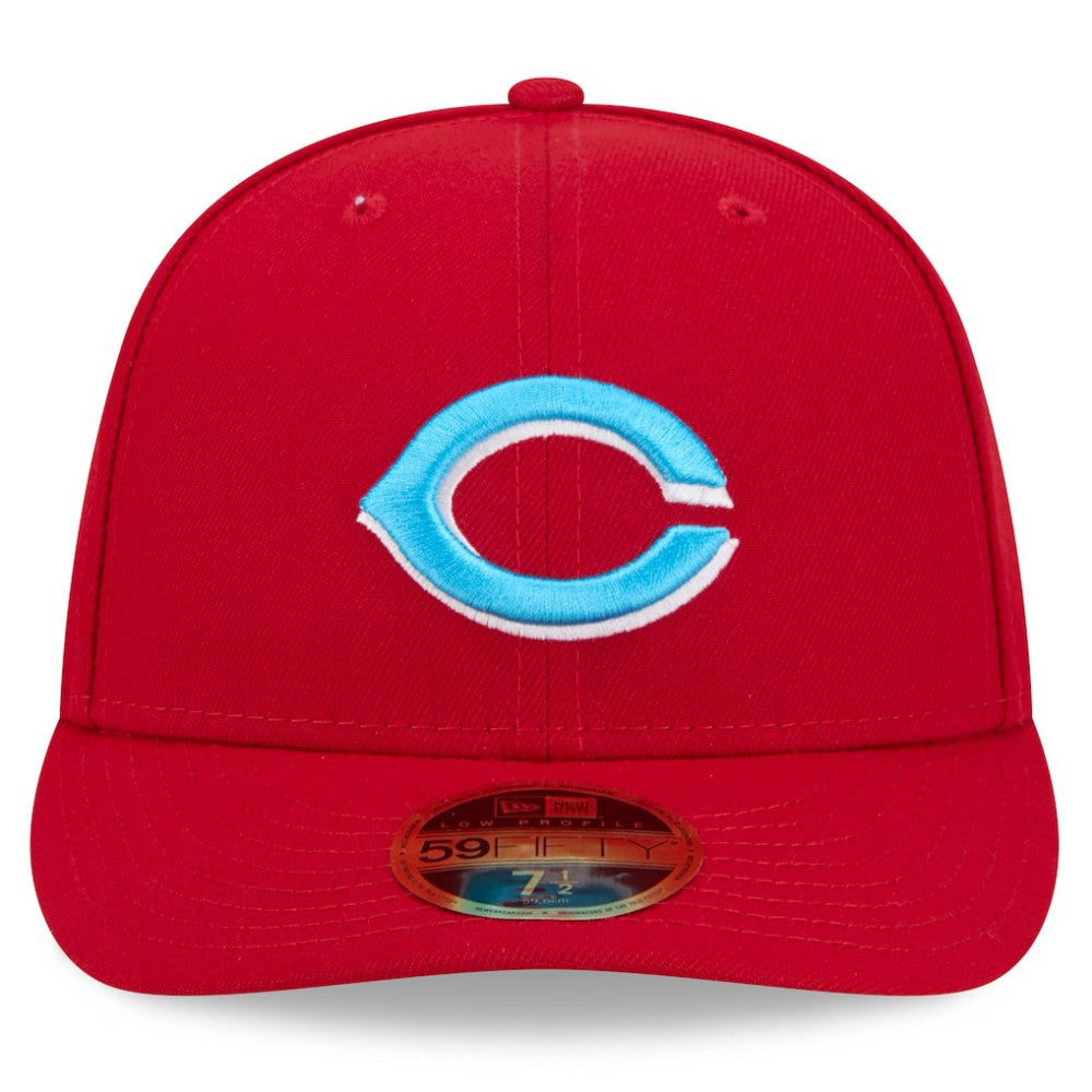 Red Cincinnati Reds New Era 2024 Father's Day Low Profile 59FIFTY Fitted Hat