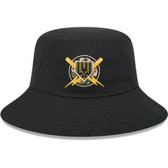 Black Boston Red Sox New Era 2024 Armed Forces Day Bucket Hat