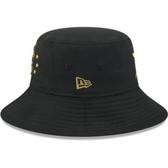 Black Boston Red Sox New Era 2024 Armed Forces Day Bucket Hat