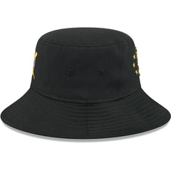 Black Boston Red Sox New Era 2024 Armed Forces Day Bucket Hat