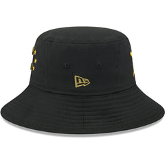 Black Chicago Cubs New Era 2024 Armed Forces Day Bucket Hat