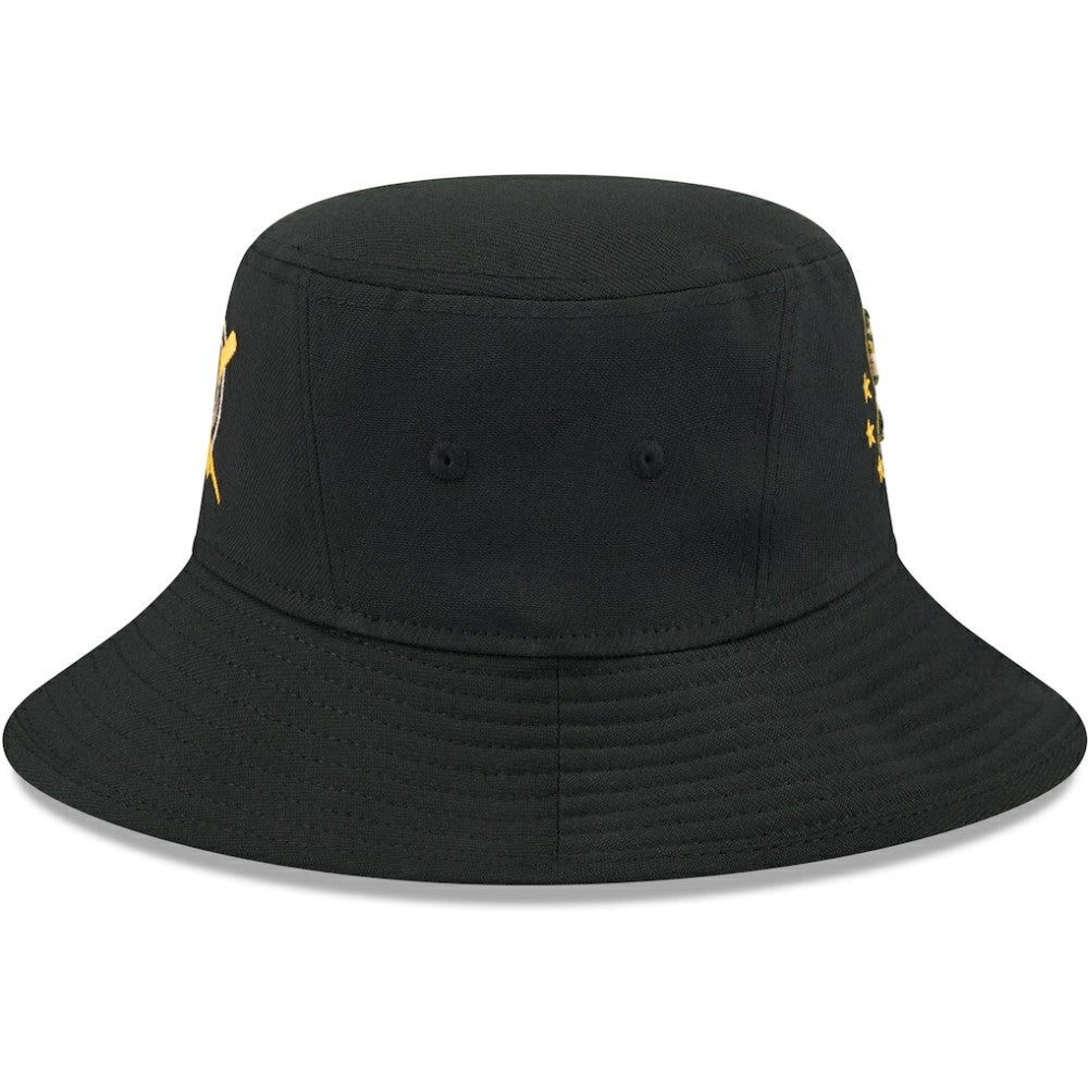 Black Chicago White Sox New Era 2024 Armed Forces Day Bucket Hat