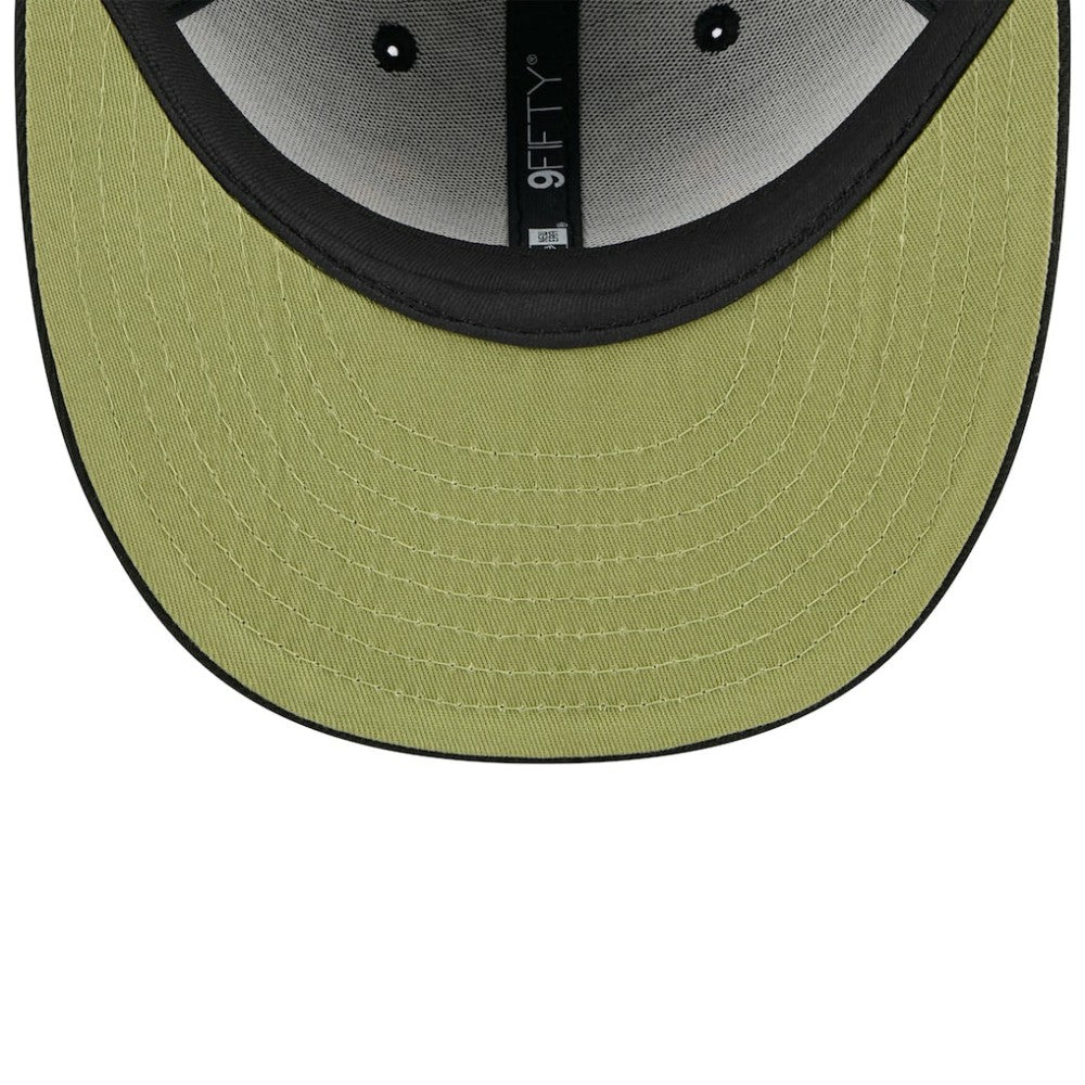 Black Boston Red Sox New Era 2024 Armed Forces Day Low Profile 9FIFTY Snapback Hat