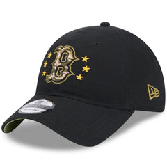 Black Boston Red Sox New Era 2024 Armed Forces Day 9TWENTY Adjustable Hat