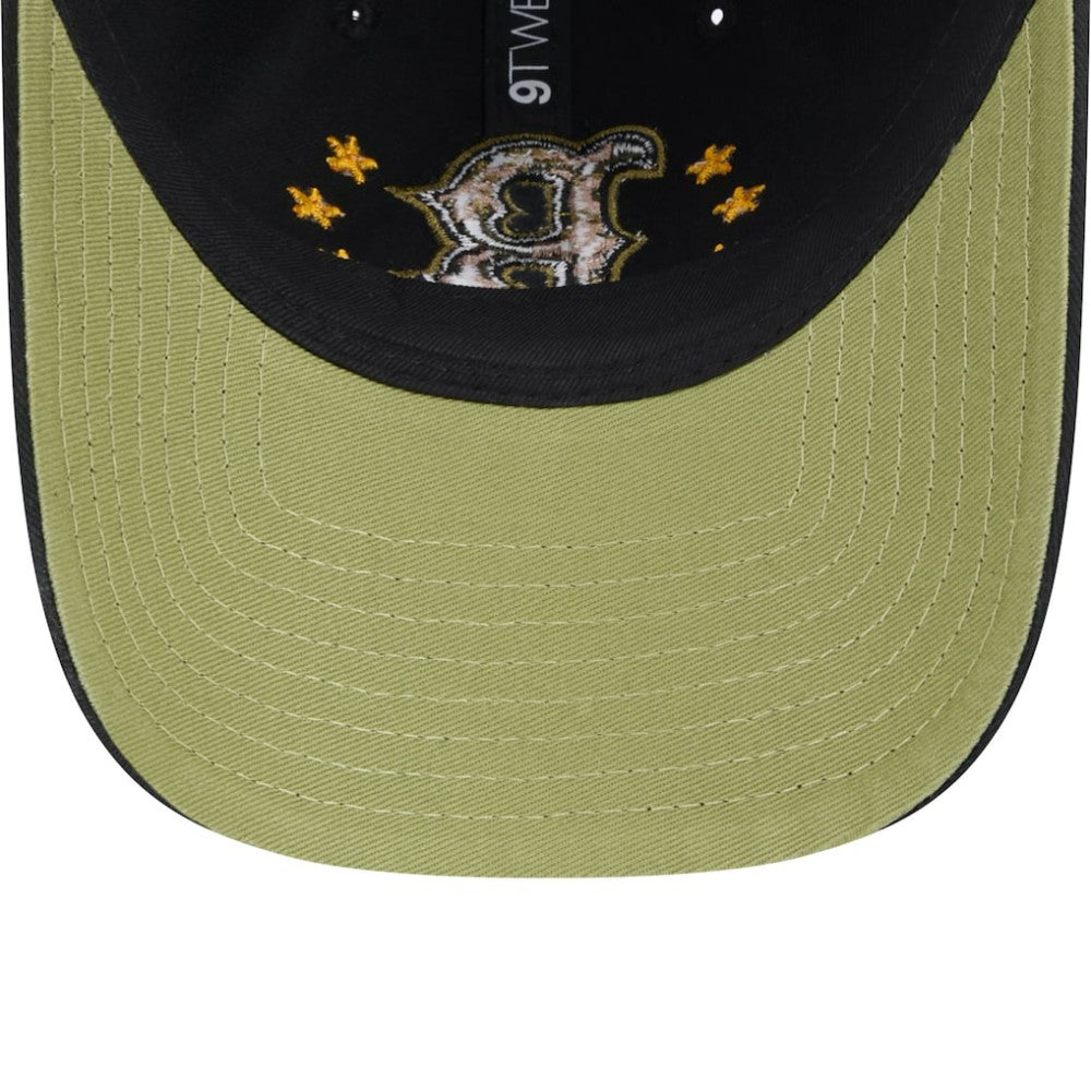 Black Boston Red Sox New Era 2024 Armed Forces Day 9TWENTY Adjustable Hat