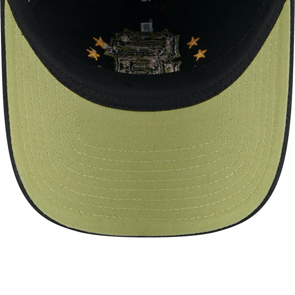 Black San Francisco Giants New Era 2024 Armed Forces Day 9TWENTY Adjustable Hat