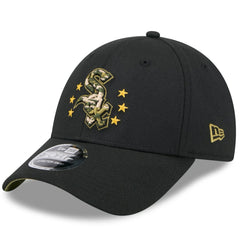Black Chicago White Sox New Era 2024 Armed Forces Day 9FORTY Adjustable Hat
