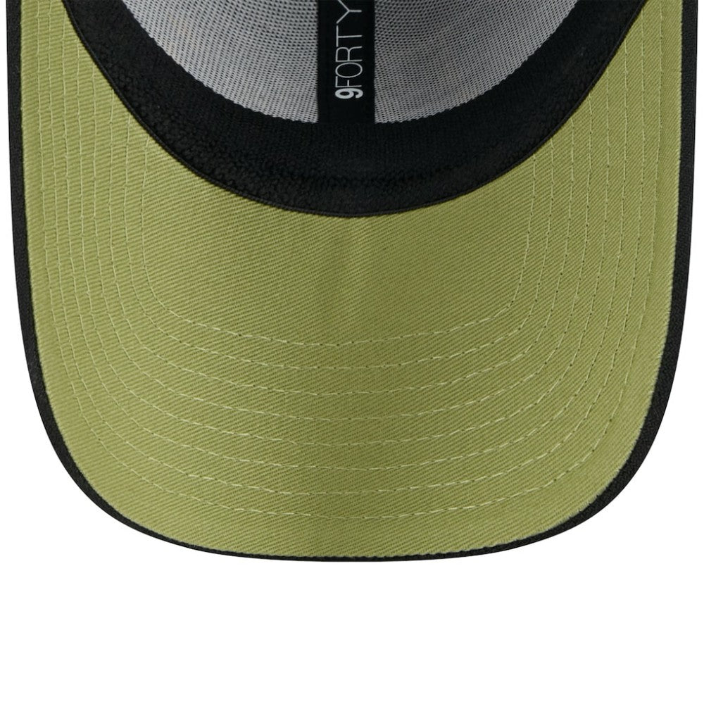 Black Tampa Bay Rays New Era 2024 Armed Forces Day 9FORTY Adjustable Hat