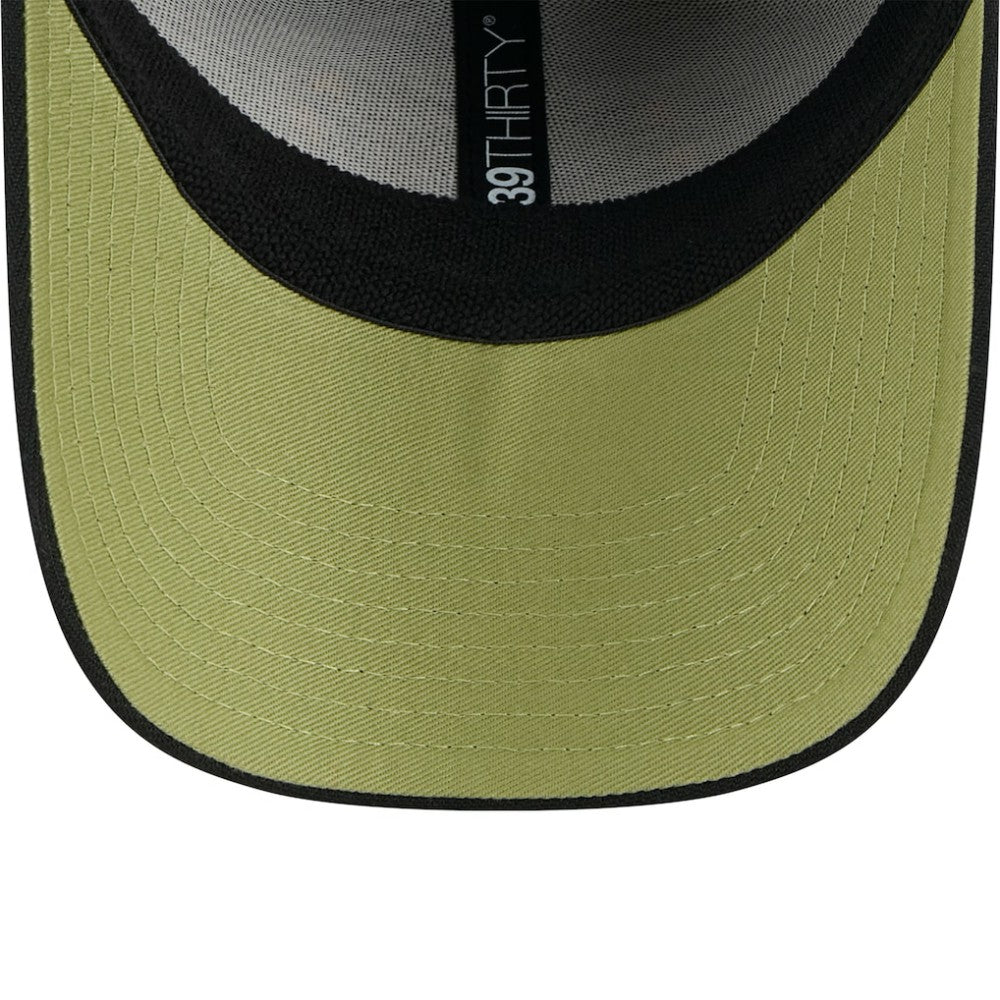 Black San Francisco Giants New Era 2024 Armed Forces Day 39THIRTY Flex Hat