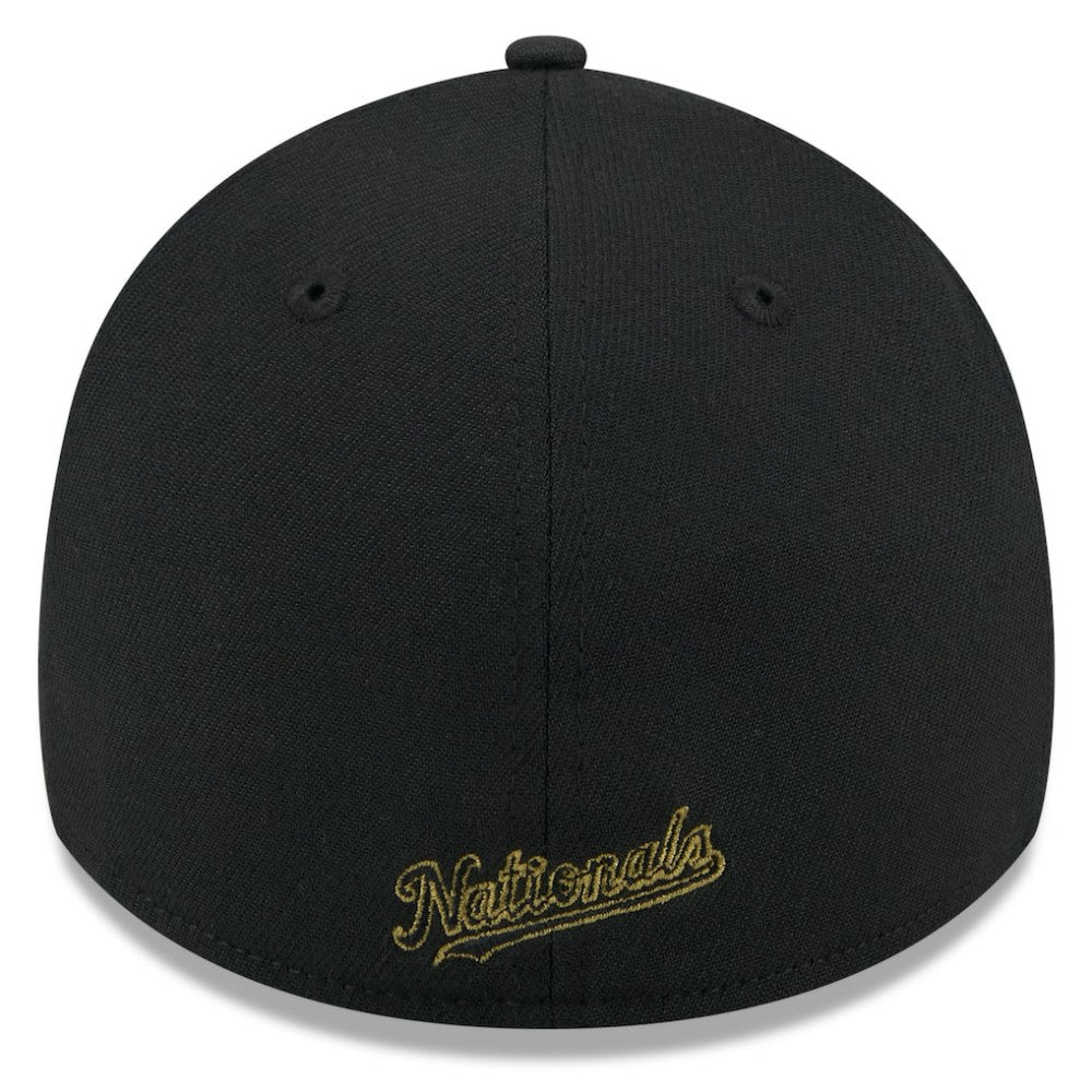 Black Washington Nationals New Era 2024 Armed Forces Day 39THIRTY Flex Hat