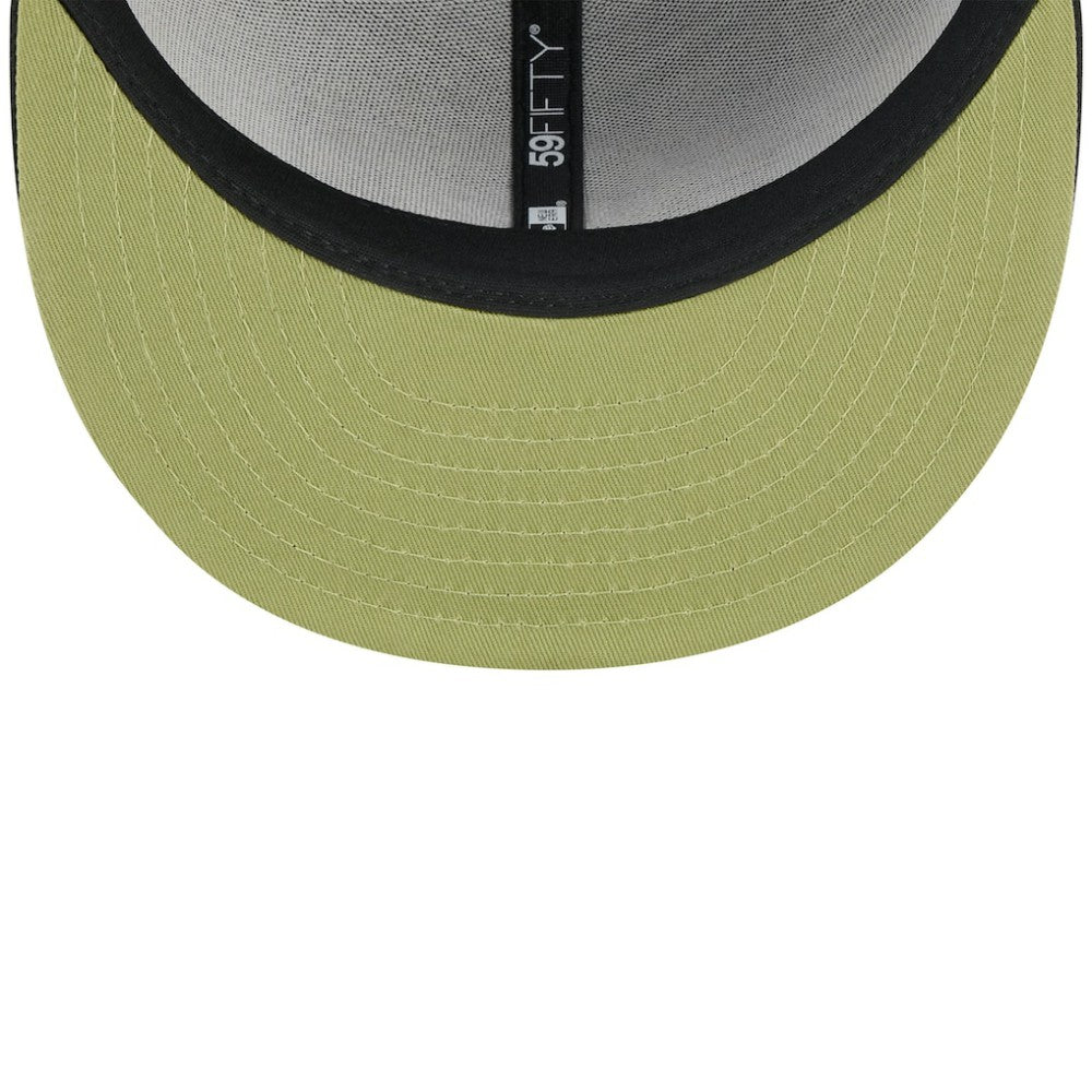 Black Cincinnati Reds New Era 2024 Armed Forces Day On-Field 59FIFTY Fitted Hat
