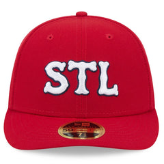 Red St. Louis Cardinals New Era 2024 City Connect Low Profile 59FIFTY Fitted Hat