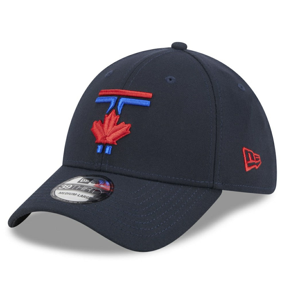 Navy Toronto Blue Jays New Era 2024 City Connect 39THIRTY Flex Hat