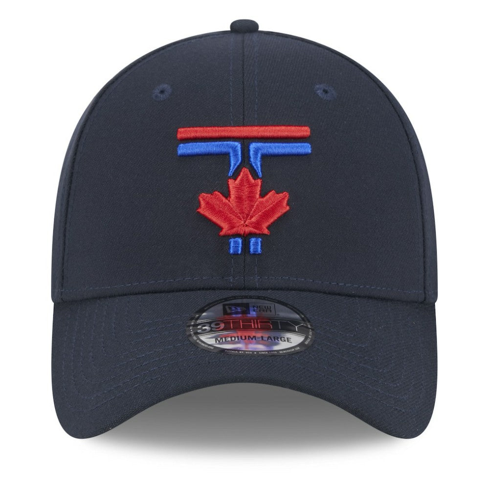 Navy Toronto Blue Jays New Era 2024 City Connect 39THIRTY Flex Hat