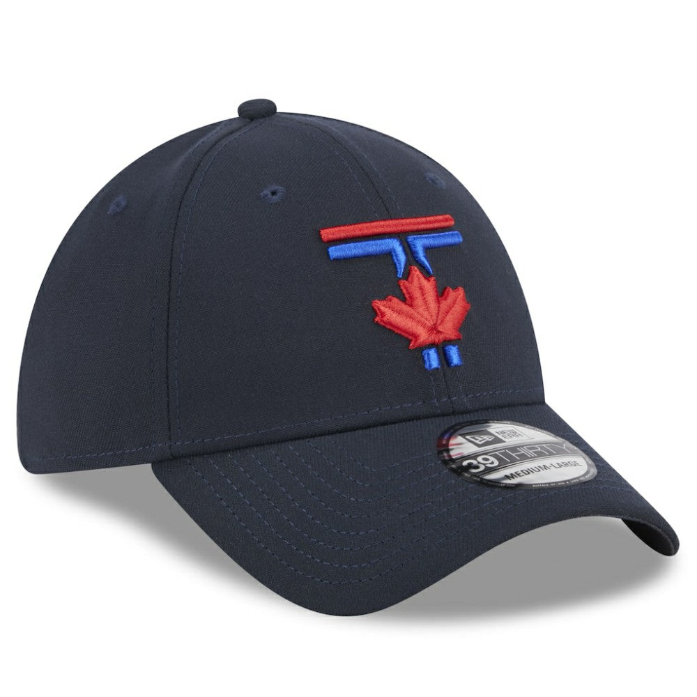 Navy Toronto Blue Jays New Era 2024 City Connect 39THIRTY Flex Hat