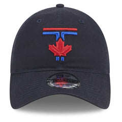 Navy Toronto Blue Jays New Era 2024 City Connect 9TWENTY Adjustable Hat