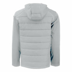Gray New York Yankees Cutter & Buck Evoke Hybrid Eco Softshell Recycled Full-Zip Hoodie