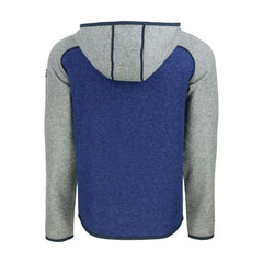 Royal/Heather Gray New York Mets Cutter & Buck Mainsail Full-Zip Hooded Jacket