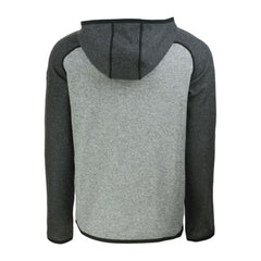 Heather Charcoal/Heather Gray Philadelphia Phillies Cutter & Buck Mainsail Full-Zip Hooded Jacket