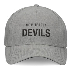 NHL New Jersey Devils Fanatics Elements A-Frame Leather Strapback Hat