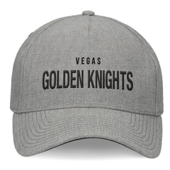 NHL Vegas Golden Knights Fanatics Elements A-Frame Leather Strapback Hat