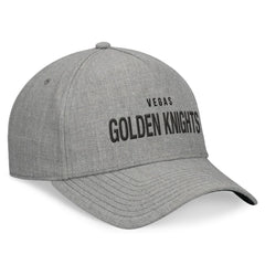 NHL Vegas Golden Knights Fanatics Elements A-Frame Leather Strapback Hat