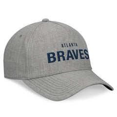 Heather Gray Atlanta Braves Fanatics Elements A-Frame Structured Adjustable Hat