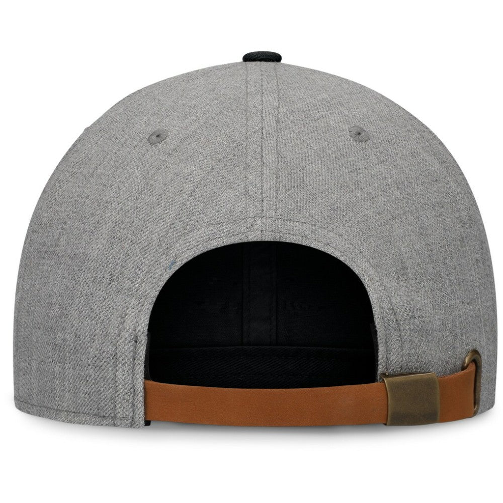 Heather Gray/Black Chicago White Sox Fanatics Elements Flat Brim Snapbuckle Hat