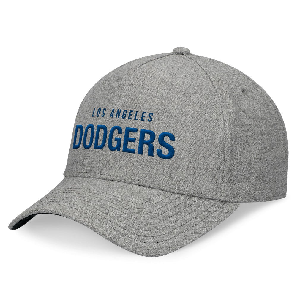 Heather Gray Los Angeles Dodgers Fanatics Elements A-Frame Structured Adjustable Hat