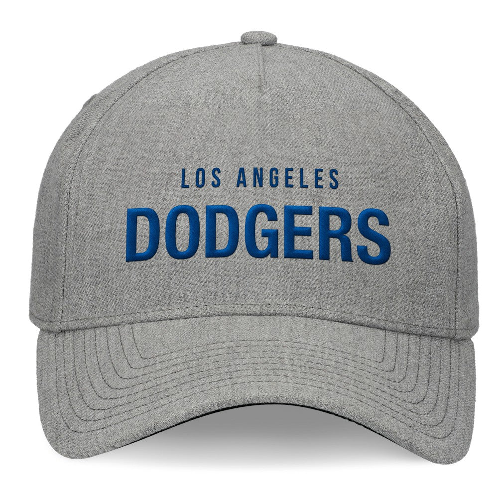 Heather Gray Los Angeles Dodgers Fanatics Elements A-Frame Structured Adjustable Hat
