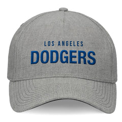 Heather Gray Los Angeles Dodgers Fanatics Elements A-Frame Structured Adjustable Hat