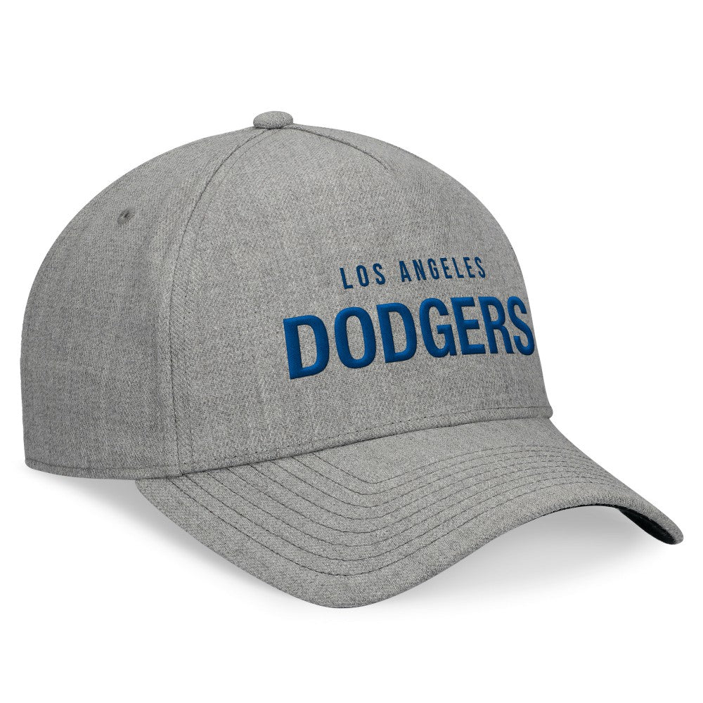 Heather Gray Los Angeles Dodgers Fanatics Elements A-Frame Structured Adjustable Hat
