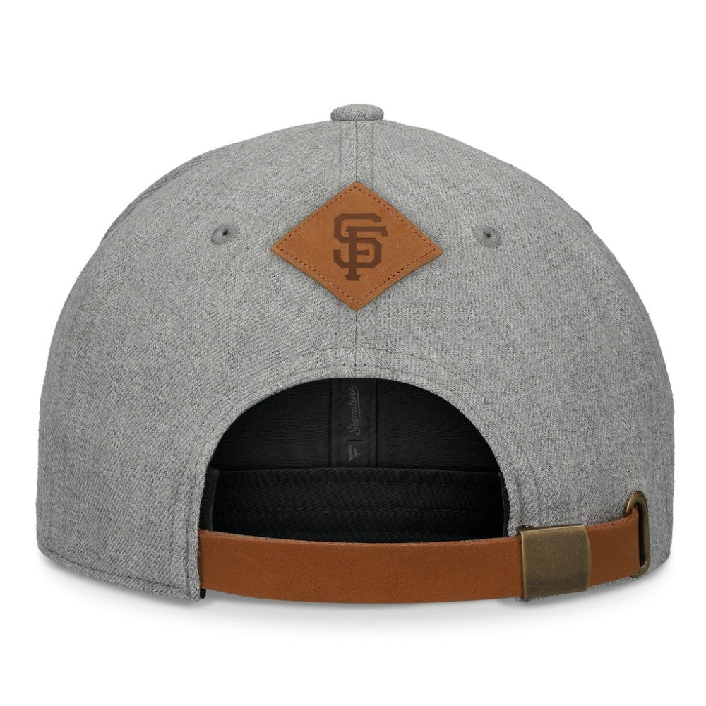 Heather Gray San Francisco Giants Fanatics Elements A-Frame Structured Adjustable Hat