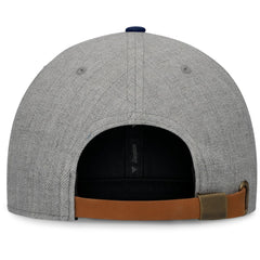 Heather Gray/Navy New York Yankees Fanatics Elements Flat Brim Snapbuckle Hat