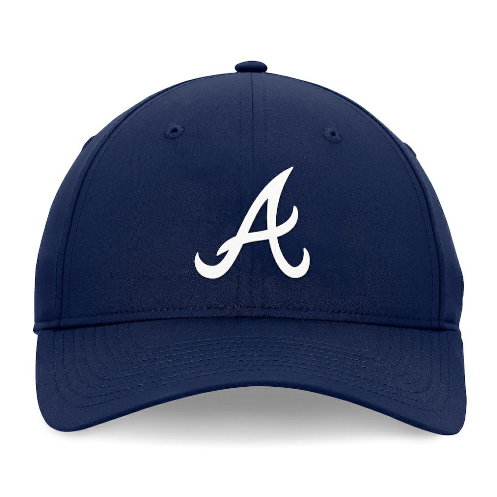 Navy Atlanta Braves Fanatics Front Office Ripstop Unstructured Adjustable Hat