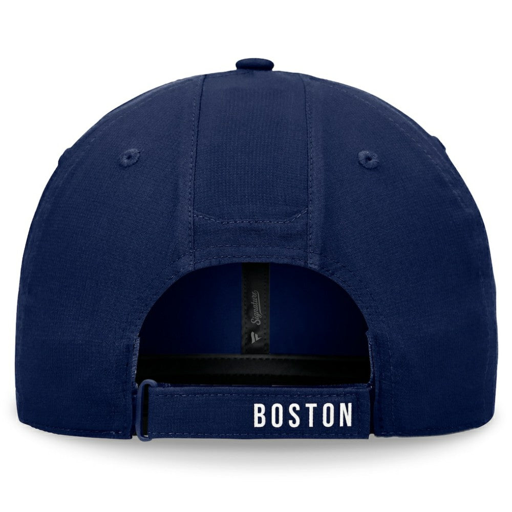 Navy Boston Red Sox Fanatics Front Office Ripstop Unstructured Adjustable Hat