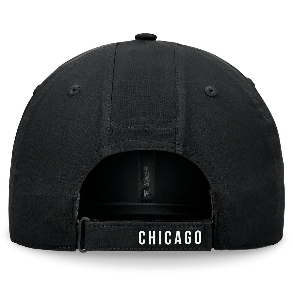 Black Chicago White Sox Fanatics Front Office Ripstop Unstructured Adjustable Hat