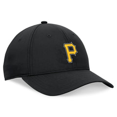 Black Pittsburgh Pirates Fanatics Front Office Ripstop Unstructured Adjustable Hat