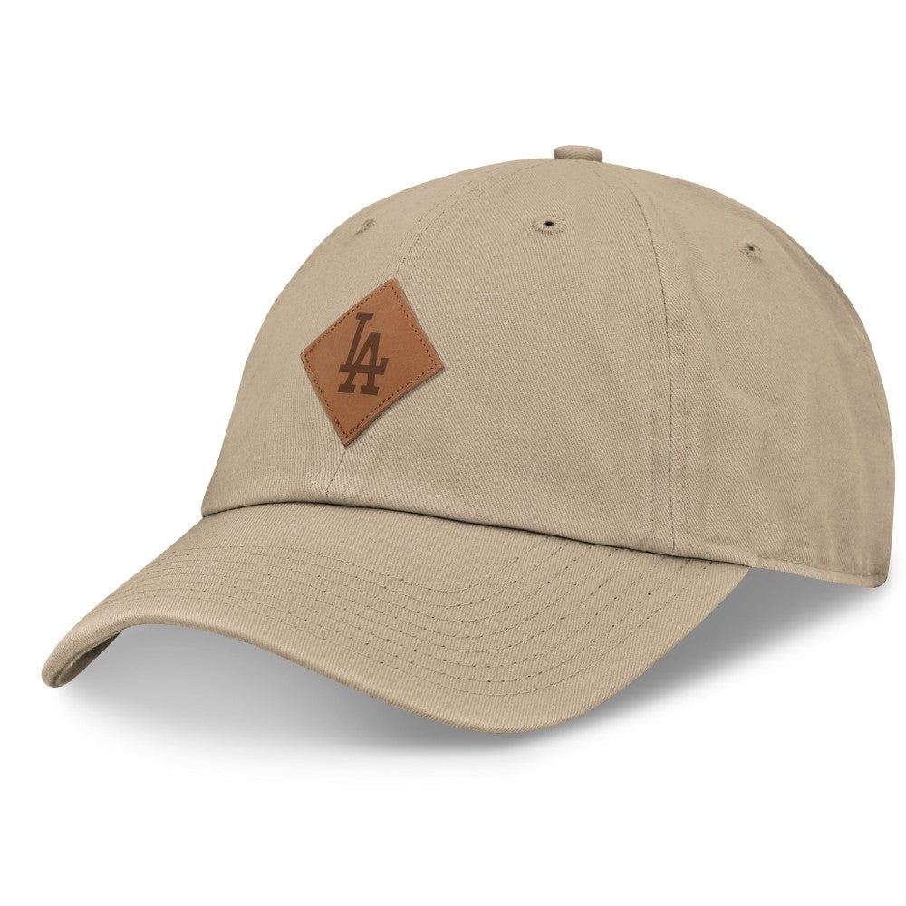 Khaki Los Angeles Dodgers Fanatics Elements Microsanded Unstructured Adjustable Hat