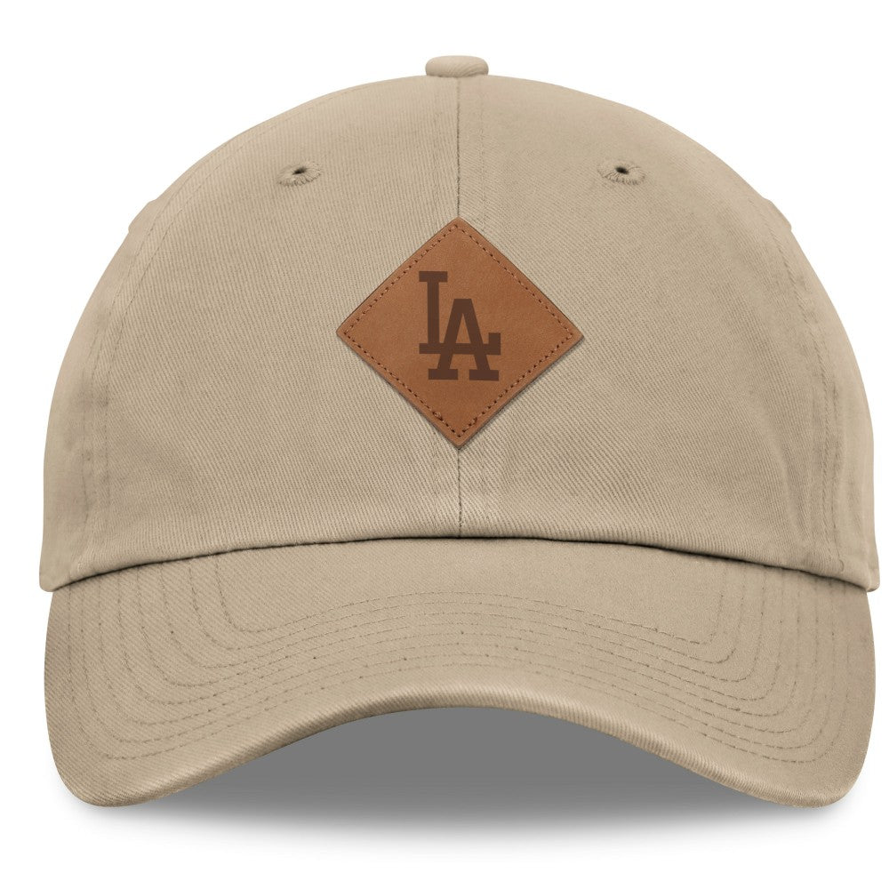 Khaki Los Angeles Dodgers Fanatics Elements Microsanded Unstructured Adjustable Hat