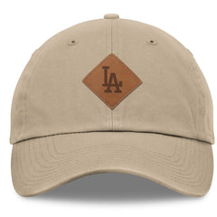 Khaki Los Angeles Dodgers Fanatics Elements Microsanded Unstructured Adjustable Hat
