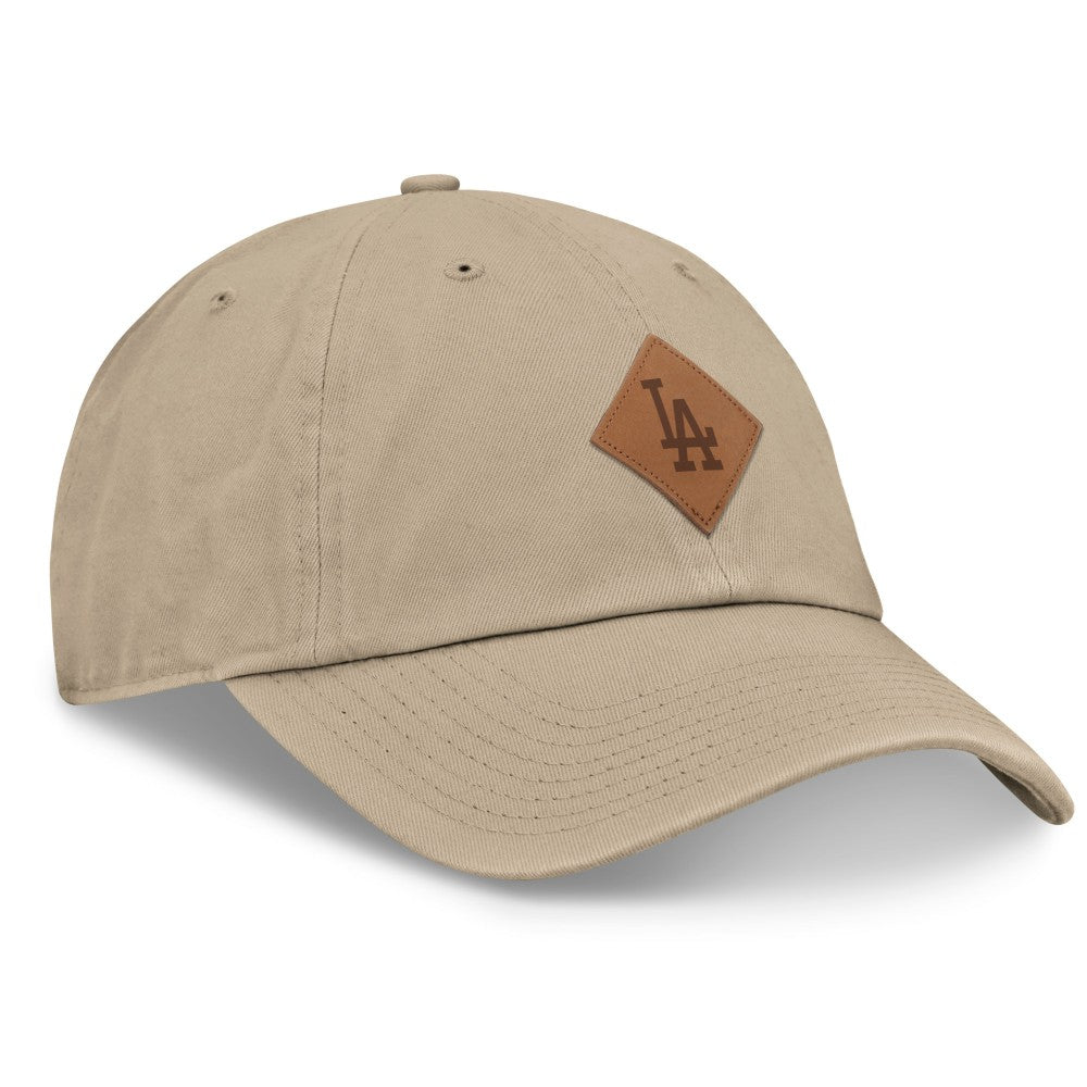 Khaki Los Angeles Dodgers Fanatics Elements Microsanded Unstructured Adjustable Hat