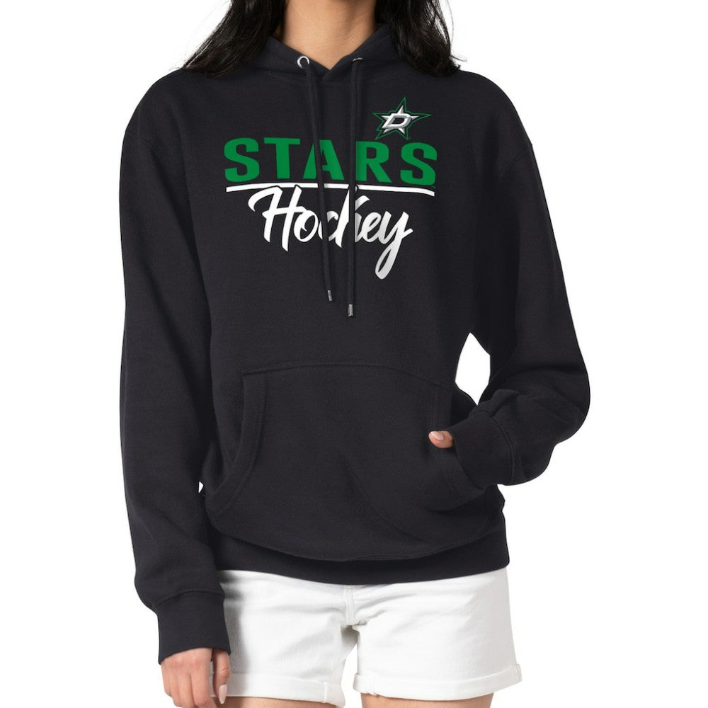 NHL Dallas Stars G-III 4Her by Carl Banks Women's Team Sport Tri-Blend Fleece Hoodie