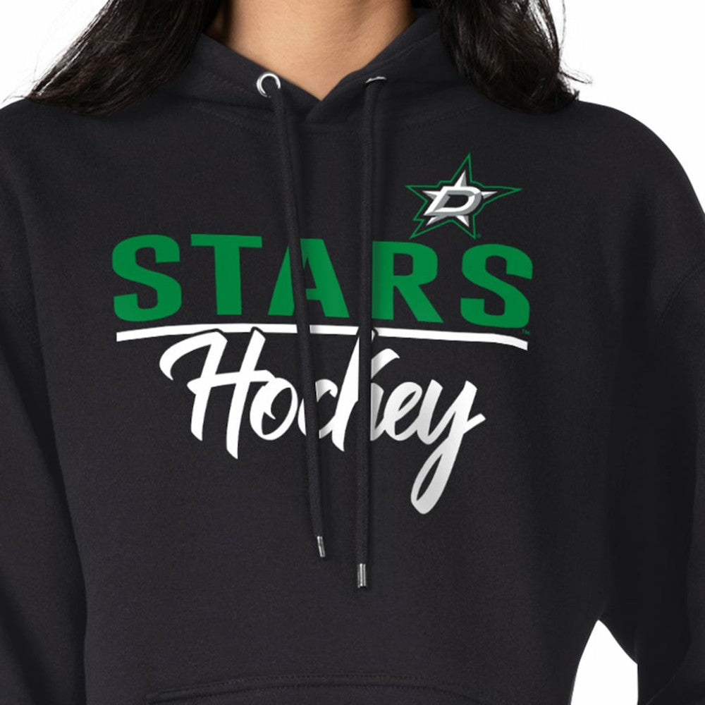 NHL Dallas Stars G-III 4Her by Carl Banks Women's Team Sport Tri-Blend Fleece Hoodie
