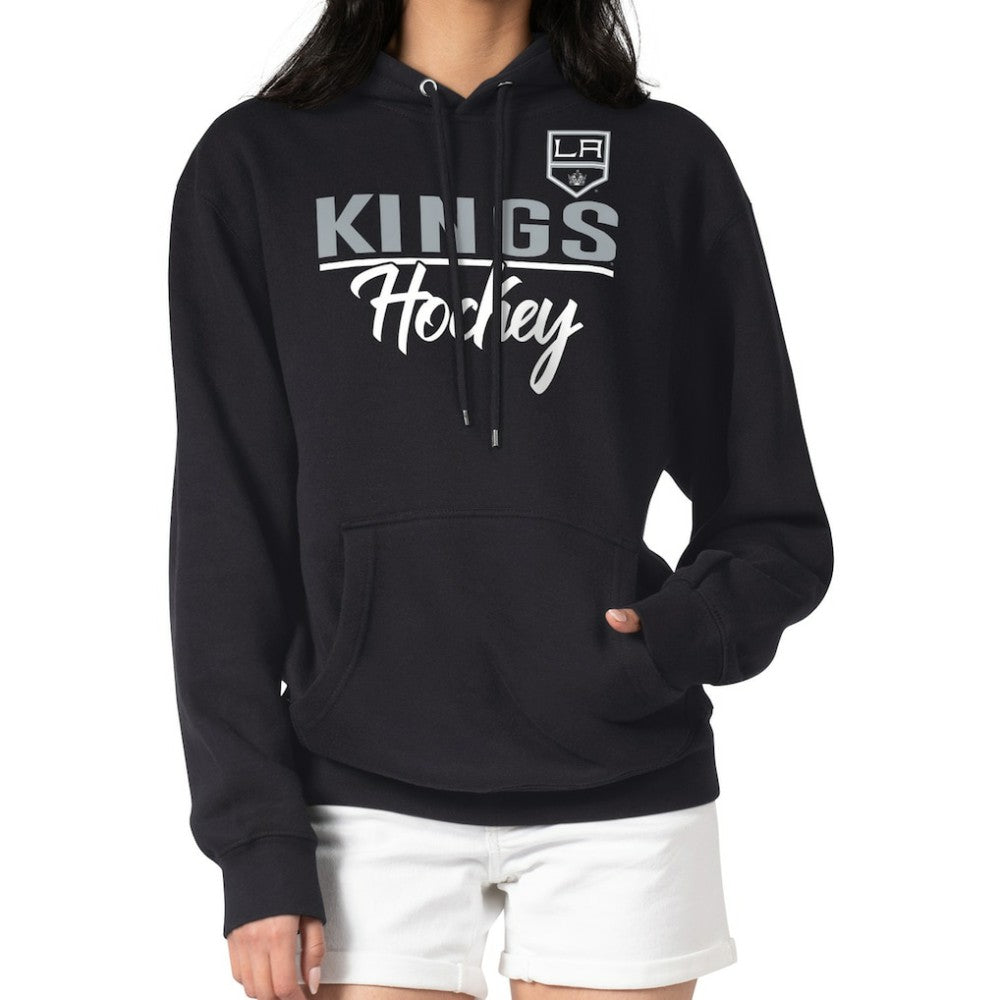 NHL Los Angeles Kings G-III 4Her by Carl Banks Women's Team Sport Tri-Blend Fleece Hoodie