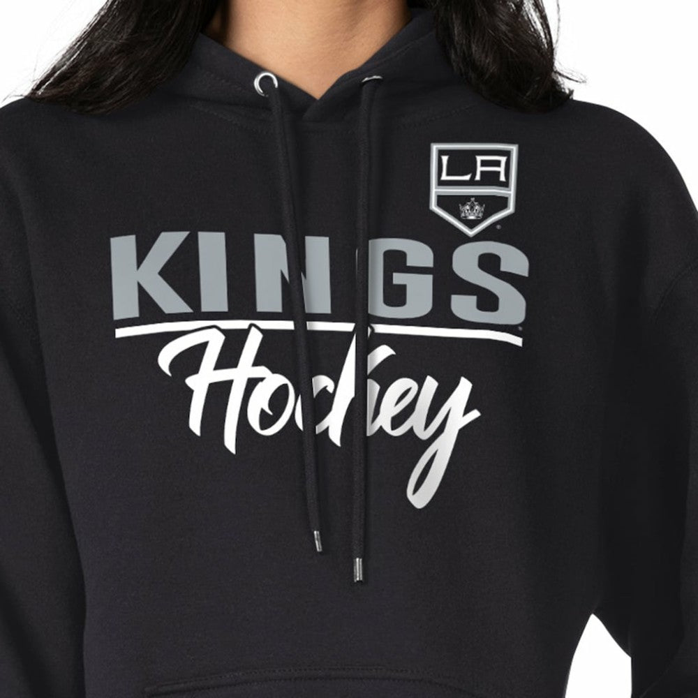 NHL Los Angeles Kings G-III 4Her by Carl Banks Women's Team Sport Tri-Blend Fleece Hoodie