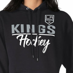NHL Los Angeles Kings G-III 4Her by Carl Banks Women's Team Sport Tri-Blend Fleece Hoodie